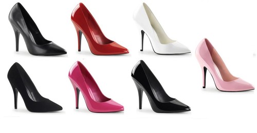 Pleaser high heel stiletto - pleaser, 5"